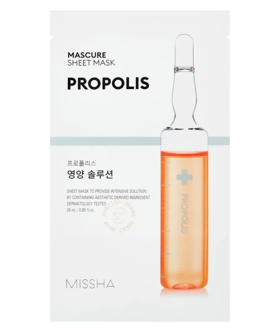 obrazek 1 Missha Mascure Nutrition Solution Maska w płachcie z propolisem 28 ml