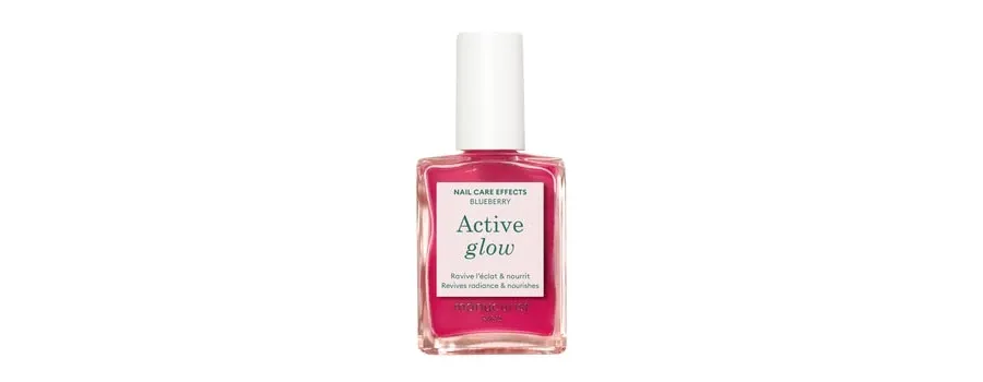 obrazek 1 manucurist Nail & Hand Care Active Glow Blueberry Lakier do paznokci 15 ml