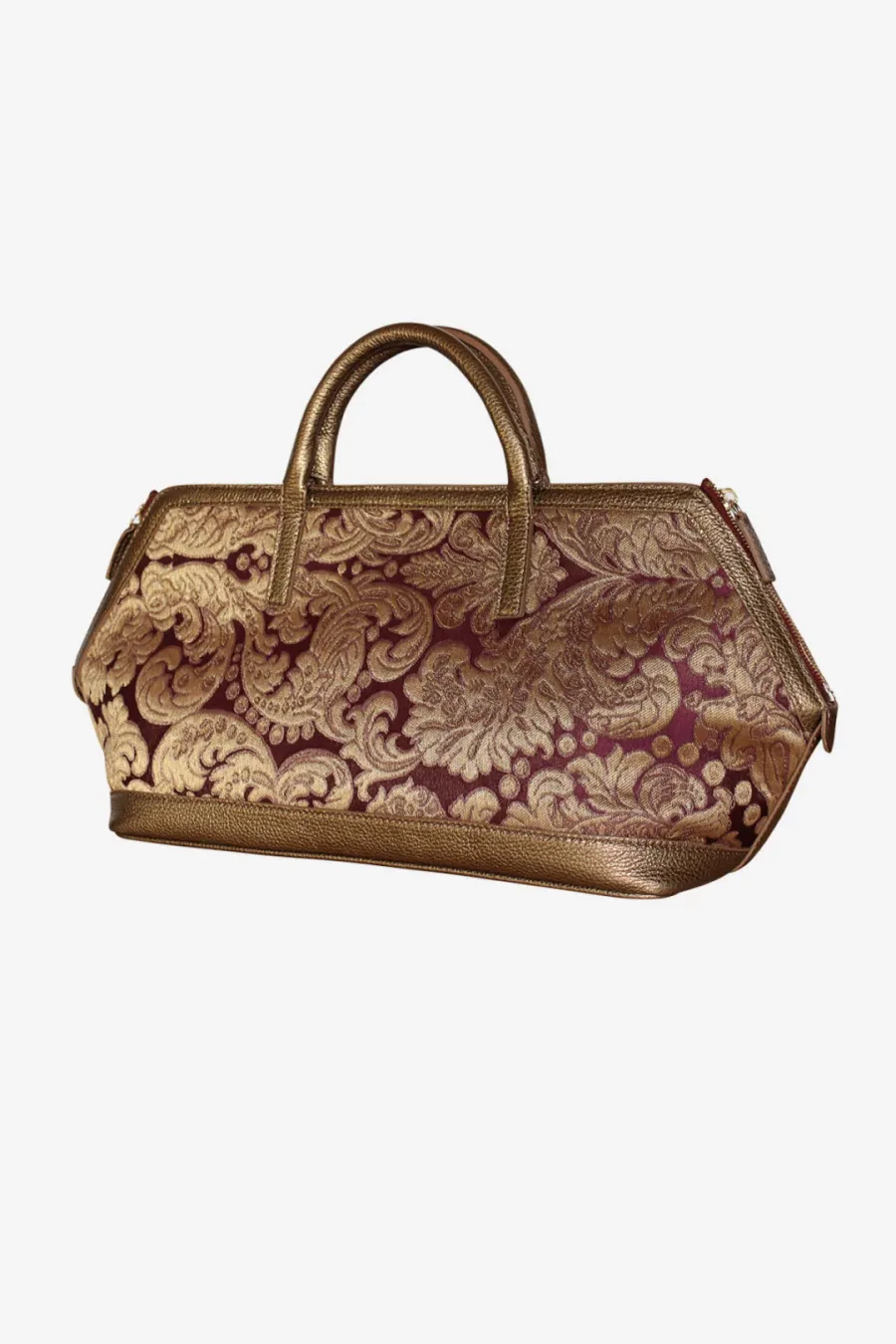 obrazek 1 Ekskluzywna włoska torebka z ozdobnego jedwabiu - Terrida