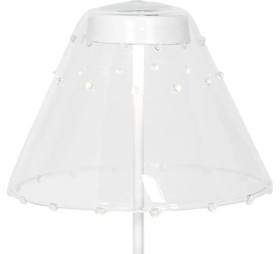 obrazek 1 Włoski szklany abażur do lampy Swap w małe kropki