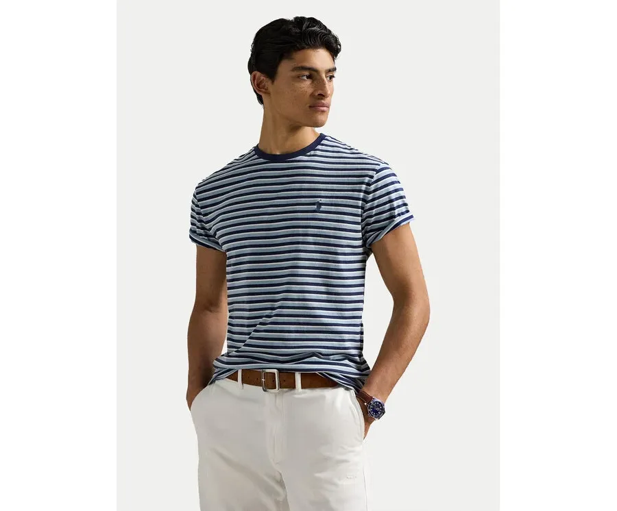 obrazek 1 Polo Ralph Lauren T-Shirt 710964720001 Niebieski Classic Fit