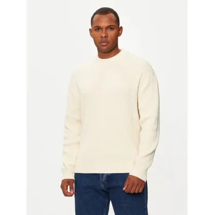 Zdjęcie Calvin Klein Jeans Sweter J30J326193 Écru Regular Fit