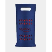 Zdjęcie Zdobiona torba na butelkę z logo firmowym