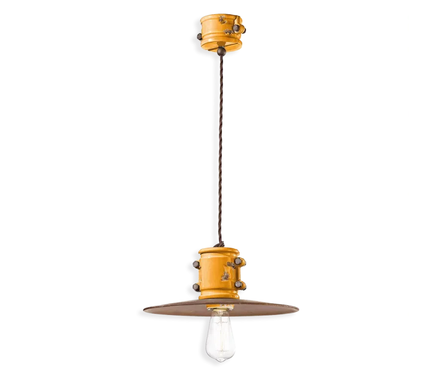 obrazek 3 Duża lampa wisząca Urban w stylu retro z Włoch