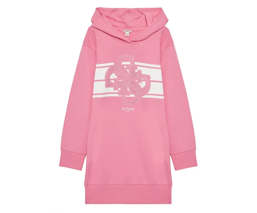 obrazek 1 Guess Sukienka codzienna J5YK04 KA6R4 Różowy Regular Fit