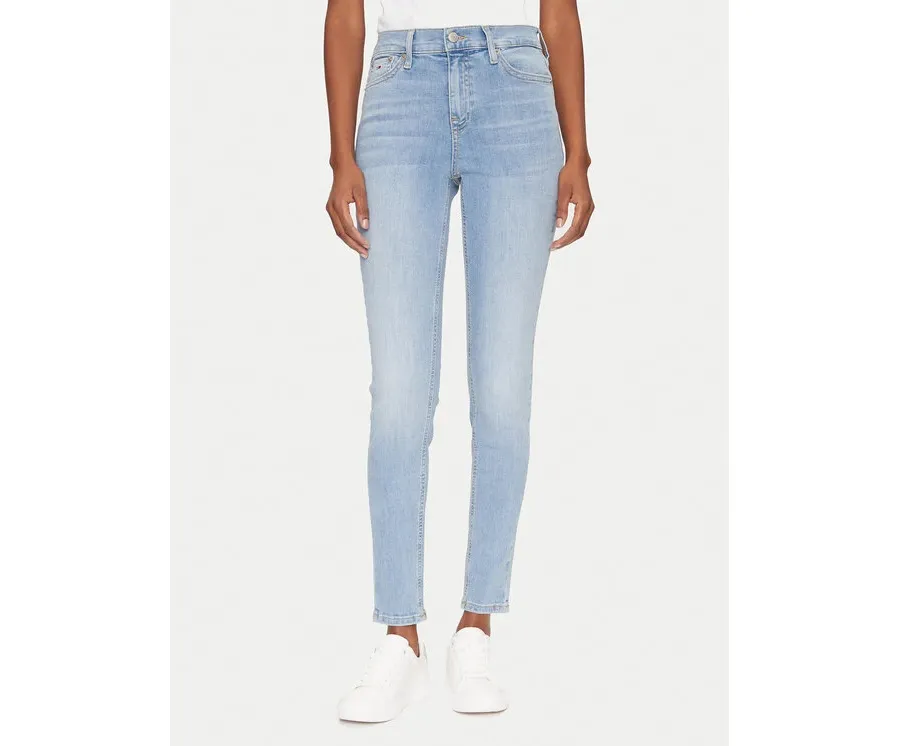 obrazek 1 Tommy Jeans Jeansy Nora DW0DW20651 Niebieski Skinny Fit