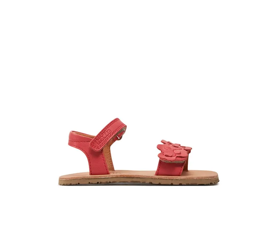 obrazek 1 Froddo Sandały Barefoot Flexy Flowers G3150265 M Czerwony
