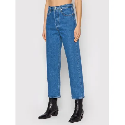 Zdjęcie Levi's® Jeansy Ribcage Ankle 72693-0117 Niebieski Straight Fit