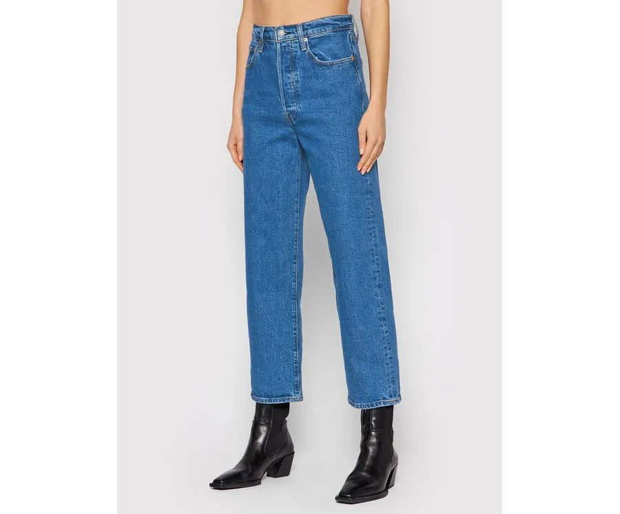 obrazek 1 Levi's® Jeansy Ribcage Ankle 72693-0117 Niebieski Straight Fit