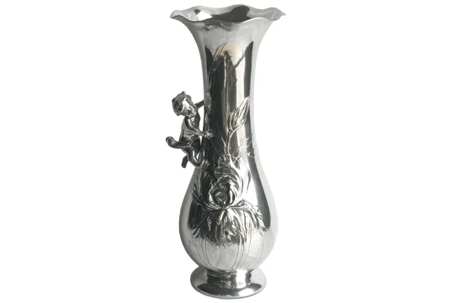 obrazek 1 Elegancki wazon z pewteru