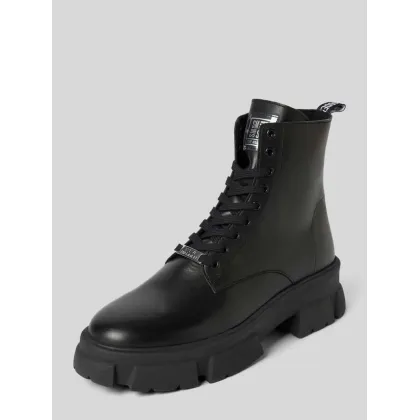 Zdjęcie Buty ze skóry z detalem z logo model ‘TANKER’