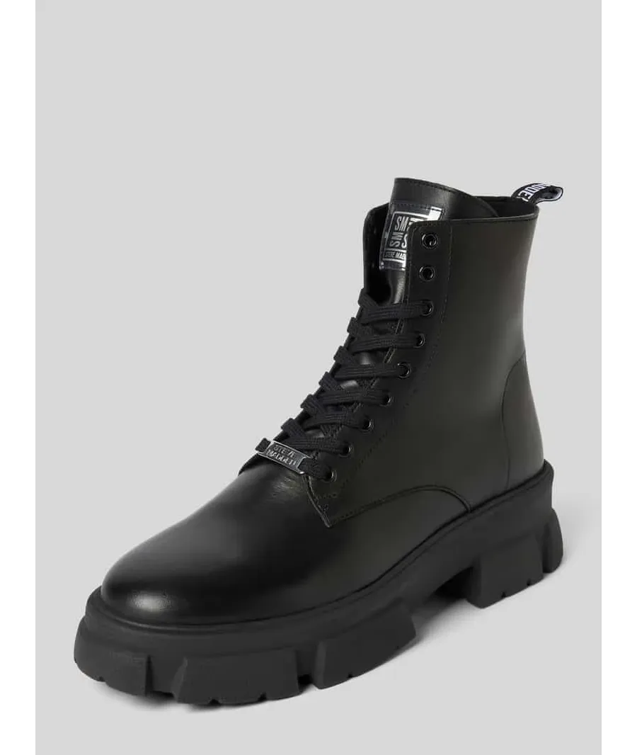 obrazek 1 Buty ze skóry z detalem z logo model ‘TANKER’