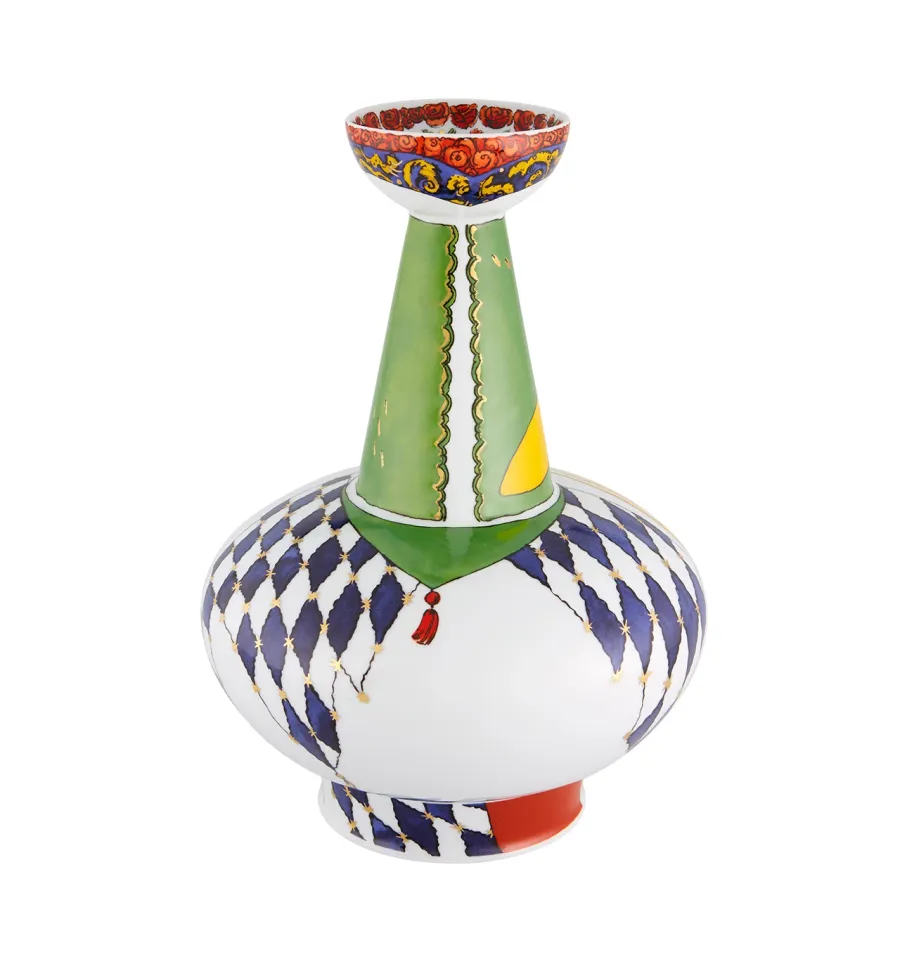 obrazek 2 Stylowy porcelanowy wazon Joker - Vista Alegre