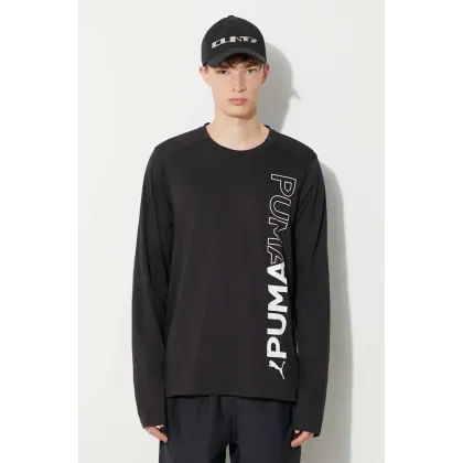 Zdjęcie Puma t-shirt 520900 męski kolor czarny z nadrukiem 520900-01