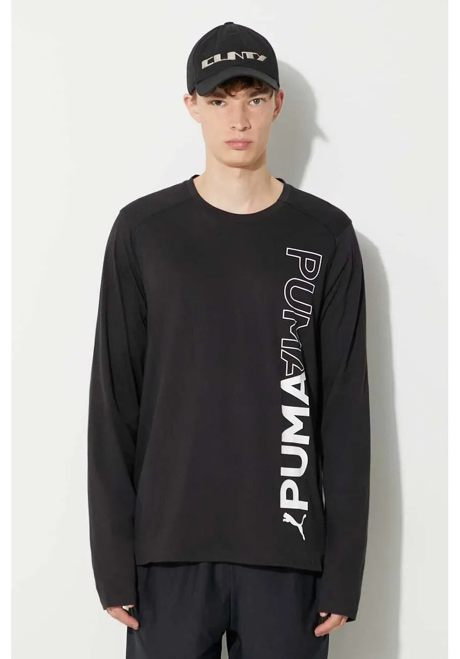 obrazek 1 Puma t-shirt 520900 męski kolor czarny z nadrukiem 520900-01