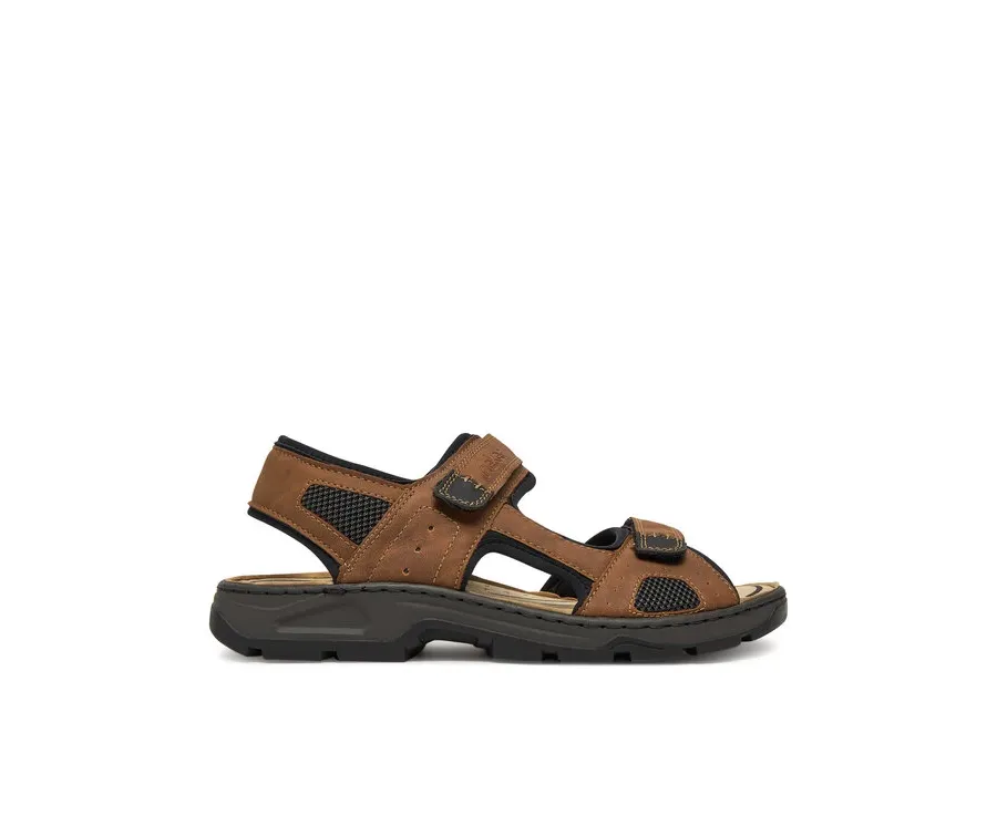 obrazek 1 Rieker Sandały 26156-25 Brązowy