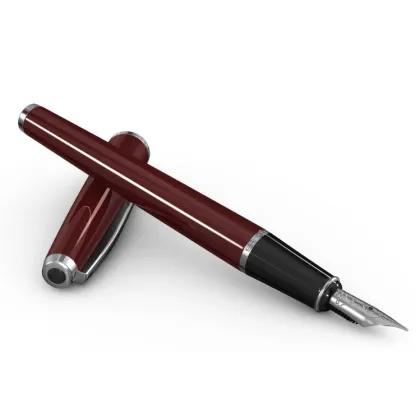 Zdjęcie Prestiżowy Fountain Pen Vintage 33 w kolorze bordowym