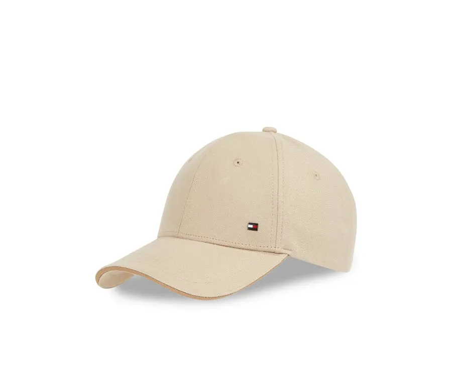 obrazek 1 Tommy Hilfiger Czapka z daszkiem Th Corp Flannel 6 Panel Cap AM0AM13164 Beżowy