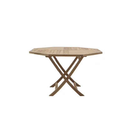 Zdjęcie Ośmiokątny składany stół Jimbaran-Moon do jadalni lub na zewnątrz