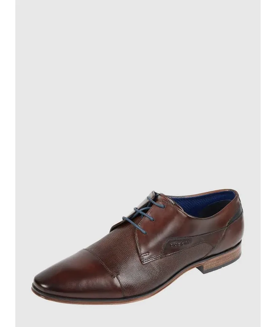obrazek 1 Skórzane buty sznurowane