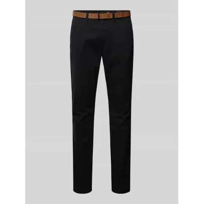 Zdjęcie Chinosy o kroju slim fit z paskiem