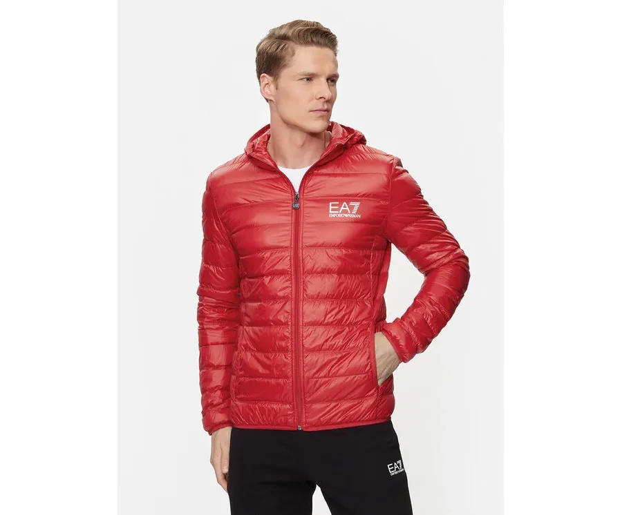 obrazek 1 EA7 Emporio Armani Kurtka puchowa 8NPB02 PN29Z 1461 Czerwony Regular Fit