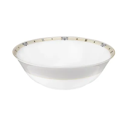 Zdjęcie Ekskluzywna okrągła porcelanowa miska o subtelnym zdobieniu – Tettau