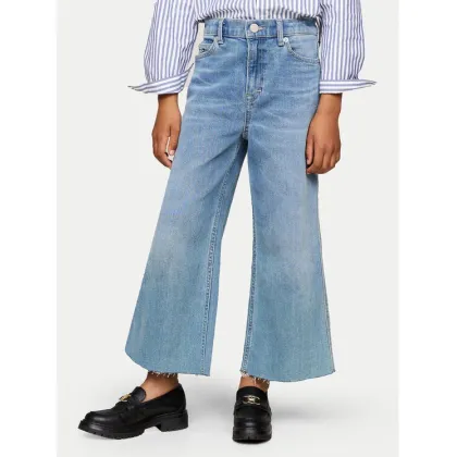 Zdjęcie Tommy Hilfiger Jeansy KG0KG08145 Niebieski Wide Leg