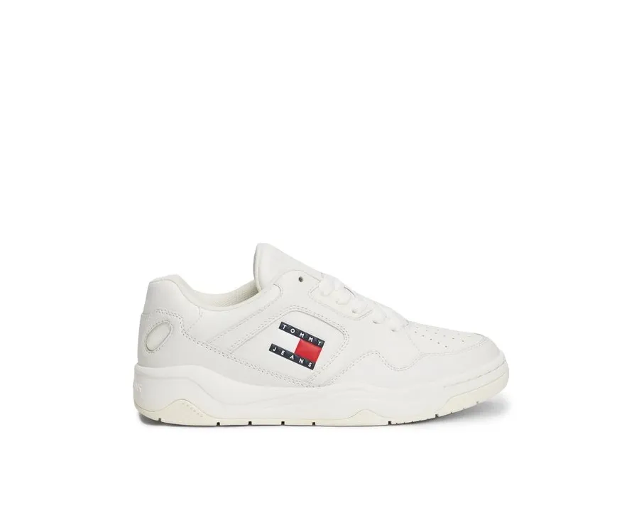 obrazek 1 Tommy Jeans Sneakersy Tjw New Basket Sneaker Lc EN0EN02524 Écru