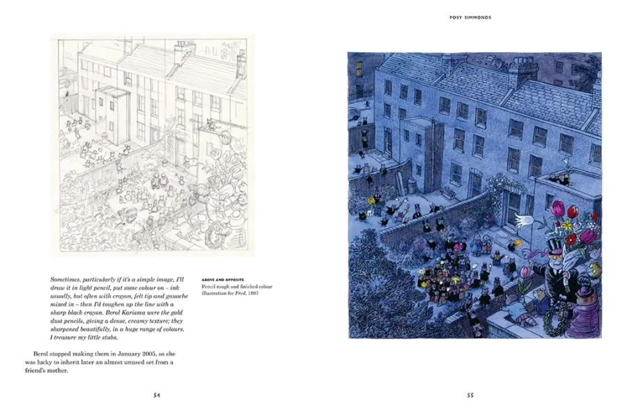 obrazek 6 Książka Posy Simmonds (The Illustrators) - Thames & Hudson