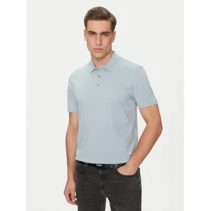Zdjęcie HUGO Polo Donos222 50466182 Niebieski Regular Fit