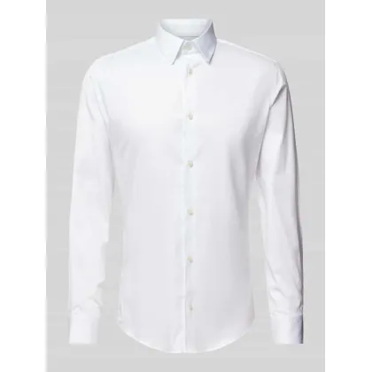Zdjęcie Koszula biznesowa o kroju regular fit z kołnierzykiem typu kent