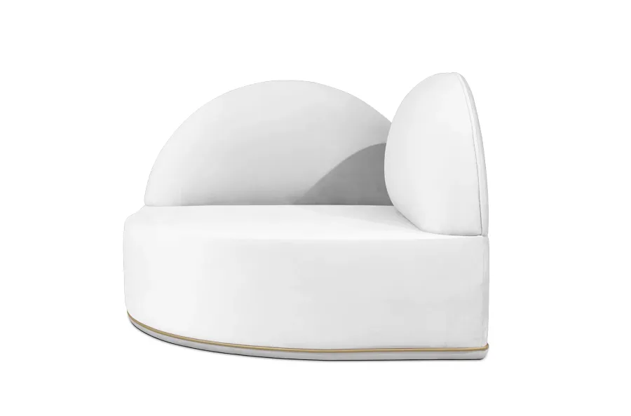 obrazek 1 Biała prestiżowa sofa dla dziecka