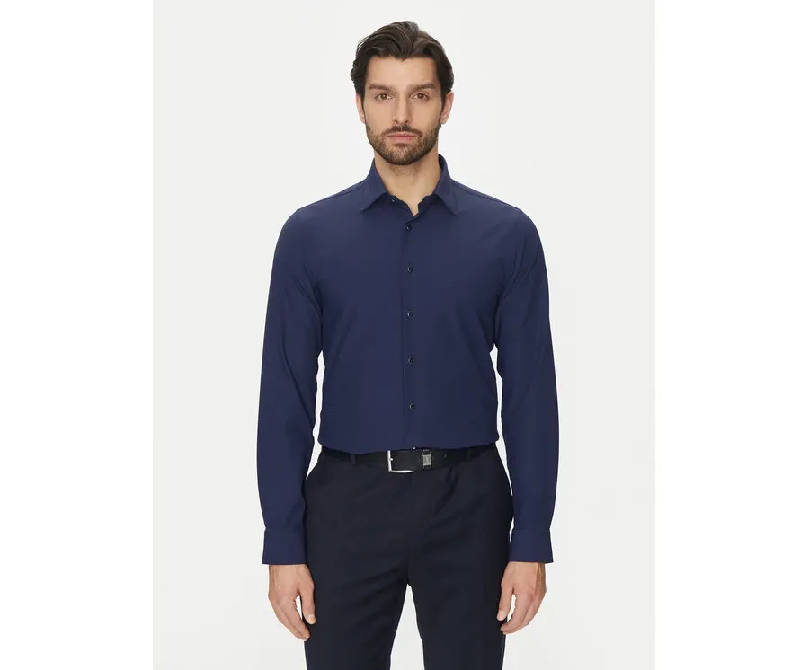 obrazek 1 Michael Kors Koszula MK0DS01531 Granatowy Slim Fit