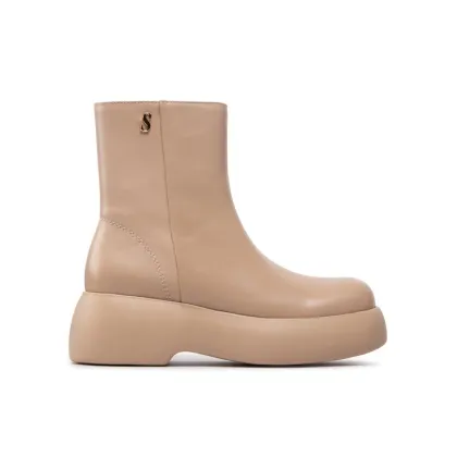 Zdjęcie Simple Botki SL-26-02-000039 Beżowy
