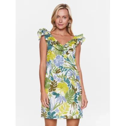 Zdjęcie Liu Jo Sukienka letnia WA3075 TS456 Zielony Regular Fit