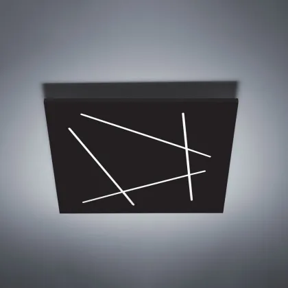 Zdjęcie Lampa sufitowa Flat 60 ze stali, aluminium i akrylu