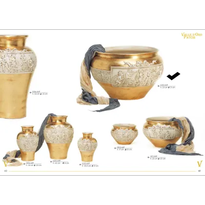 Picture Stylish bowl/vase in antique style - Valle d'oro Patchi
