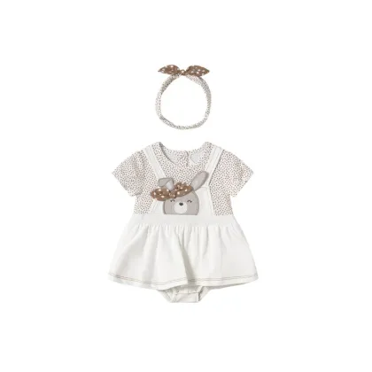 Zdjęcie Mayoral Sukienka codzienna 1658 Biały Regular Fit