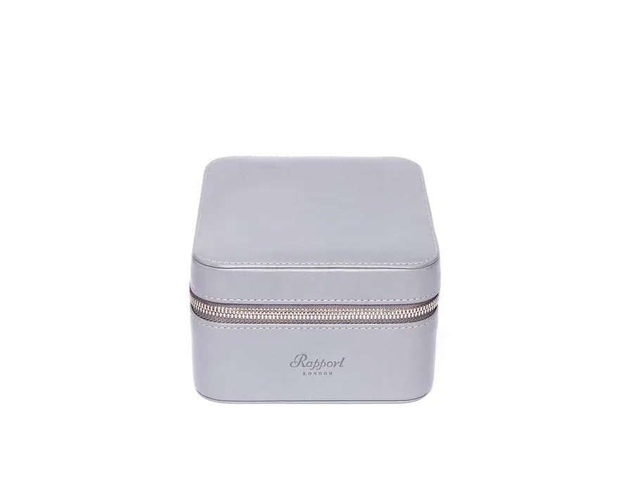 obrazek 2 Fantastyczne etui ze skóry na dwa zegarki w kolorze szarym