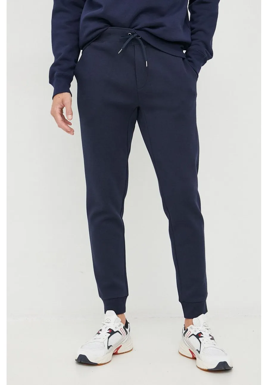 obrazek 1 Polo Ralph Lauren spodnie dresowe męskie kolor granatowy gładkie