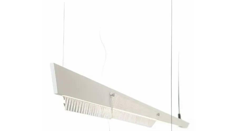 obrazek 1 Piękna lampa sufitowa z elementami LED i ręcznie wycinanymi elementami z włoskiego kryształu - Il Paralume Marina