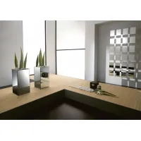 Picture Mirror vase with internal wooden structure - Tonelli Design