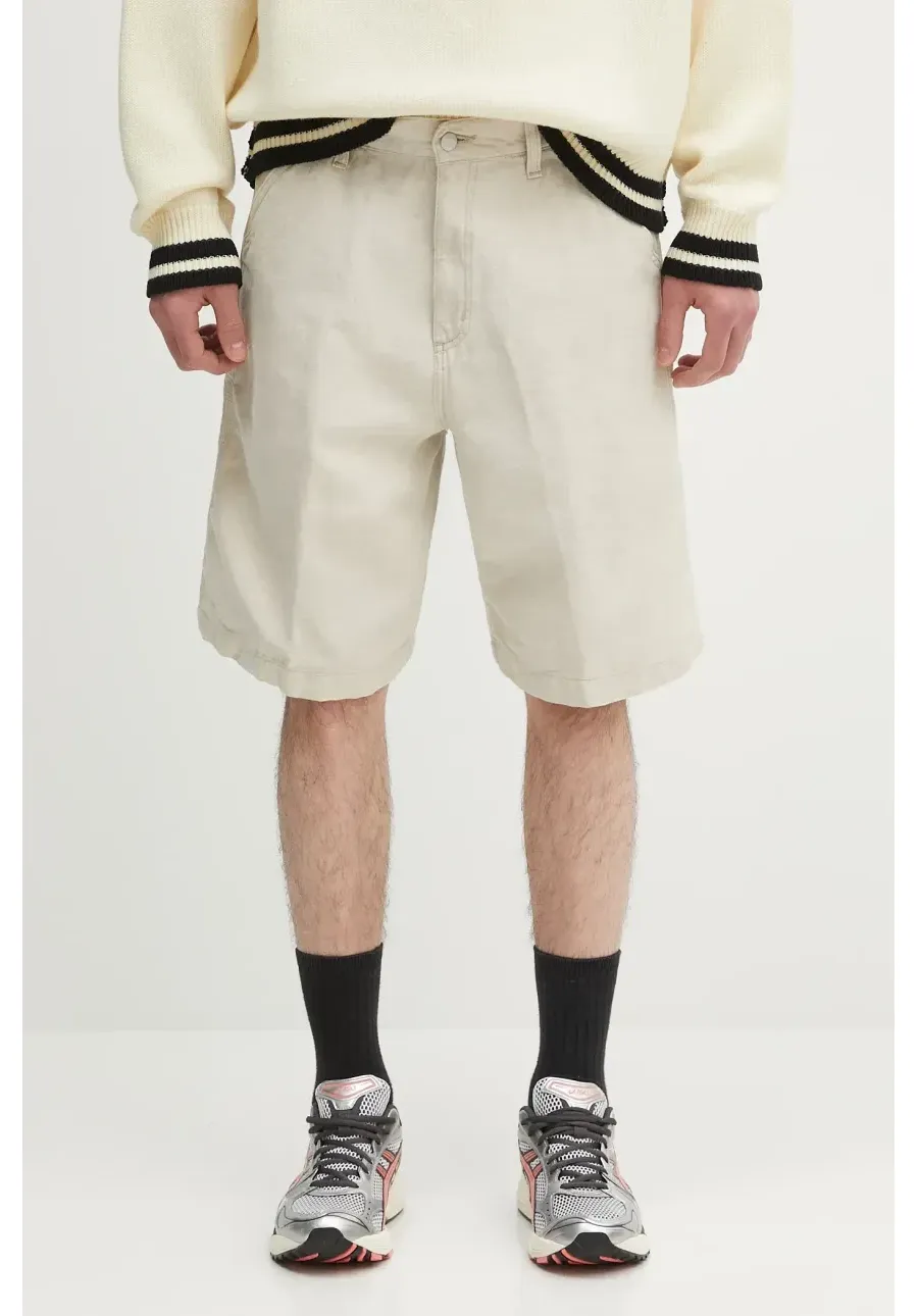 obrazek 1 Carhartt WIP szorty Cooper Short męskie kolor beżowy I034805.2LP02