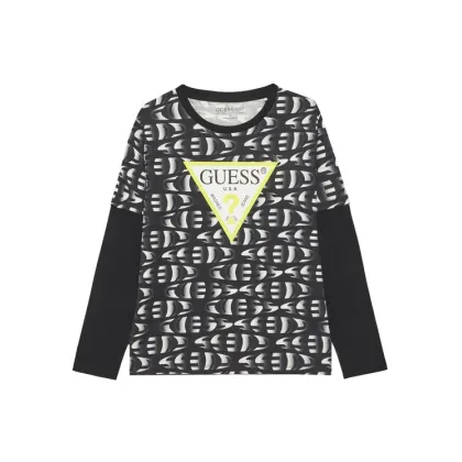 Zdjęcie Guess Bluzka L5YI04 K8HM4 Czarny Regular Fit