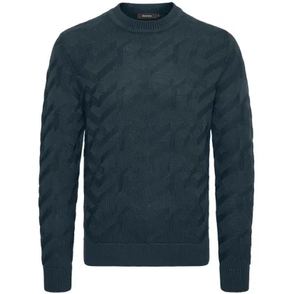 Zdjęcie Matinique Sweter 30206829 Granatowy Regular Fit