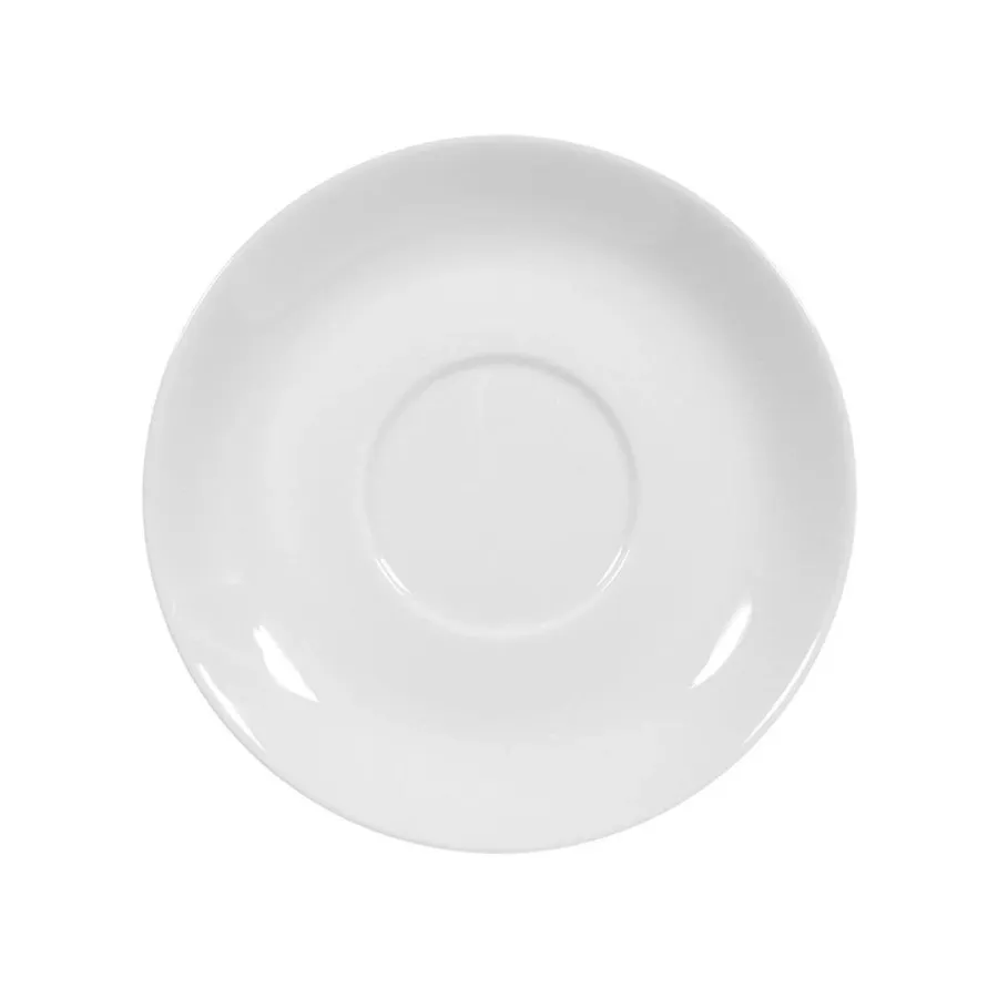 obrazek 1 Biały porcelanowy spodek w stylu klasycznym - Tettau