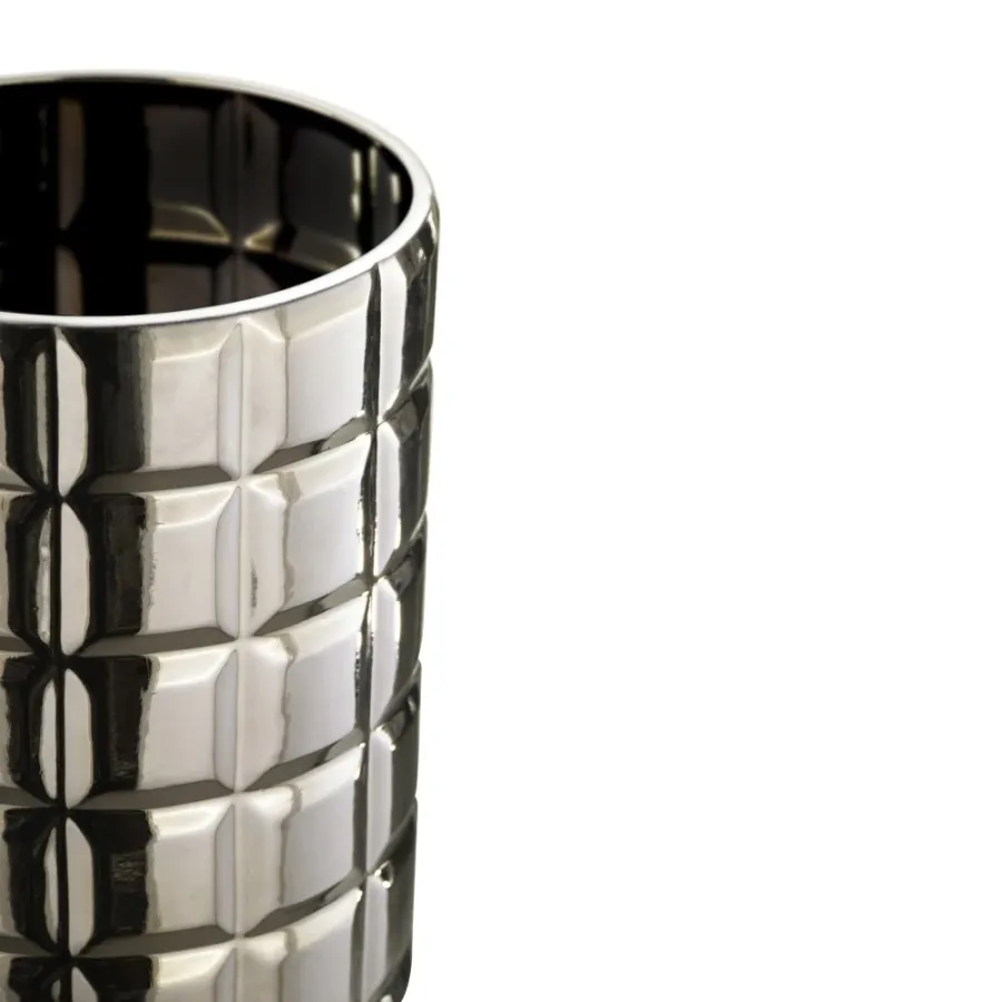 obrazek 2 Fantastyczny wazon z glazurowanej ceramiki H.36xL.24xD.Int.22 cm