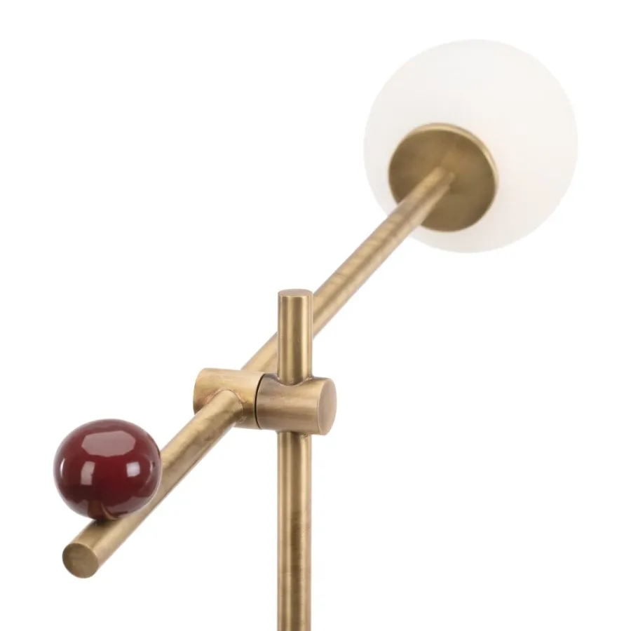 obrazek 3 Oszałamiająca lampa stołowa H.62xL.57xP.22 cm