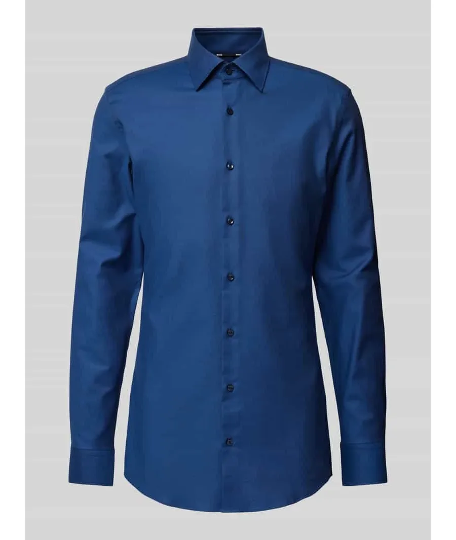 obrazek 1 Koszula biznesowa o kroju slim fit z bardzo długim rękawem model ‘Hank’